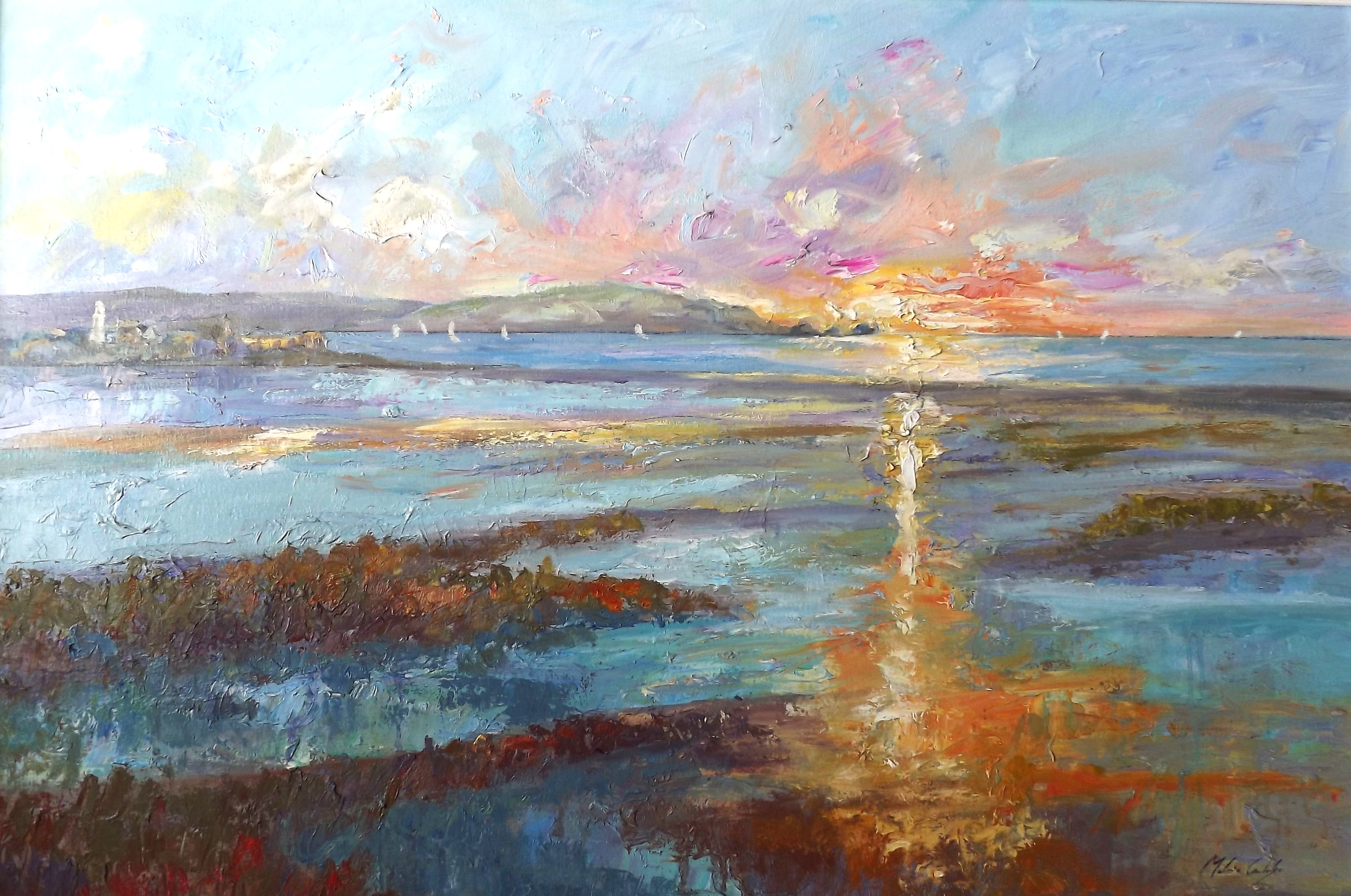Sunset, Keyhaven Sunset, Keyhaven